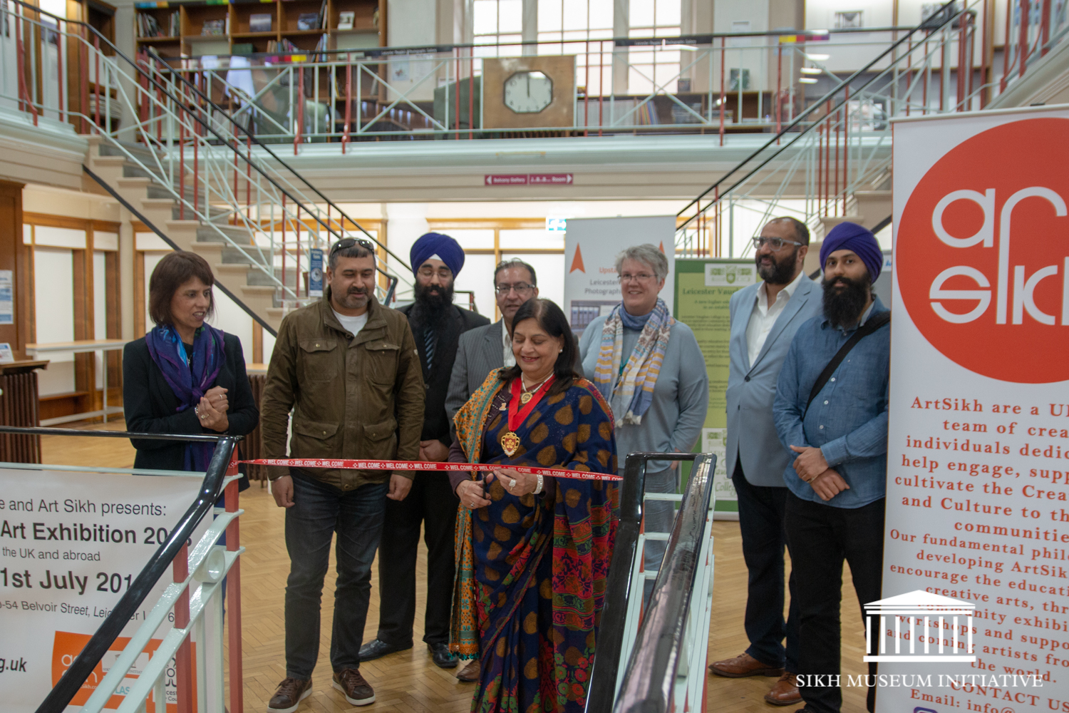 Visionary Sikh Art exhibition launches in Leicester