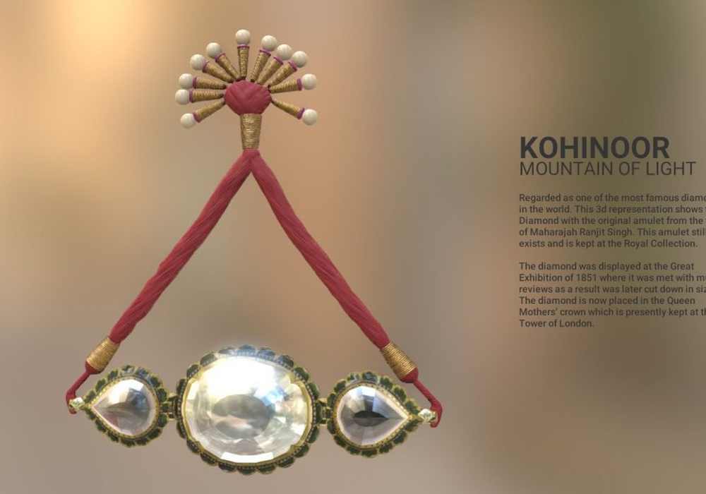 The Koh-i-Noor Diamond in 3d: Using technology to reclaim history
