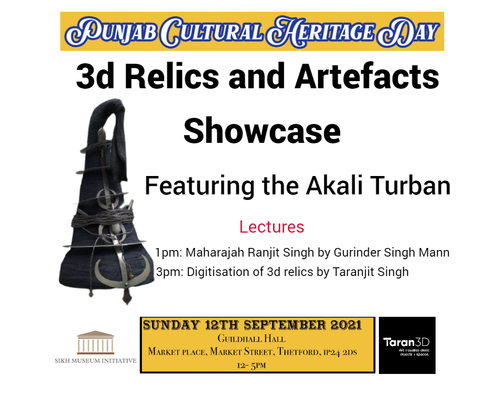 3d Akali Turban as part of Punjab Cultural Heritage Day